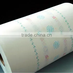 the Raw Material of Baby Diaper PE Film /backsheet of Diaper thumbnail-1