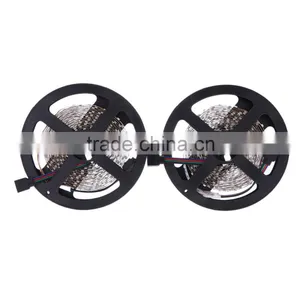 Fleible 10M 2*5M 3528 SMD RGB 600LEDs LED Strip Light Lamp 44Key + IR Remote Controller DC12V + Power Adapter AC100-240V thumbnail-4