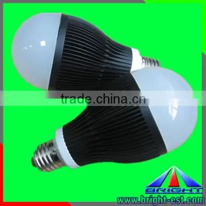 High Power Led Lights E27 Light Bulb, Led Bulb of Silver Black Shell Color thumbnail-4