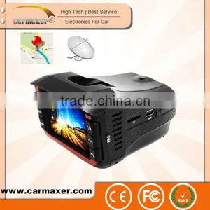2014 New Product Multi-function Car Speed Radar Detector 3-in-one With Car Dvr and 1080p Anti Police Radar Detector thumbnail-1