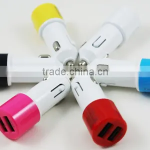 Cheapest Price Promotional Dual Usb Car Charger 2 Port for Iphone IPAD thumbnail-2