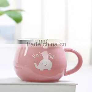 ZAKKA Cute Ceramic Milk Breakfast Ceramic Mug thumbnail-6