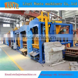QT6-15 Automatic Bricks Manufacturing Machine Concrete Hollow Blocks Molds With Design thumbnail-3