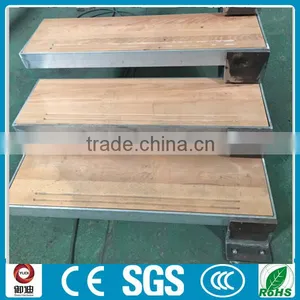 Indoor Wood Floating Stairs in Aluminum ---YUDI thumbnail-4