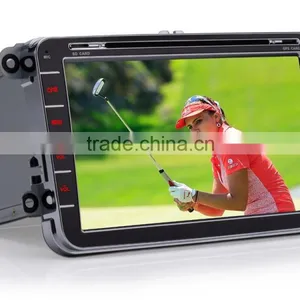 8" Car DVD/GPS Player Professional Gps MAP Bluetooth For VW GOLF 5 6 PASSAT CC TIGUAN Sharan EOS Scirocco thumbnail-5