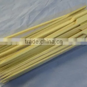 Bamboo Flat Skewer for BBQ With 20cm, 25cm, 30cm Long Size, Food Safe Bamboo Stick Most Popular Supplier's Choi thumbnail-2