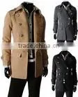 Men Fashion Leatth Fux Fur Long Coat,customized Long Coats,leather Coat,leathermilitary Coats,winter Long Coats,ladies Long Coat thumbnail-1