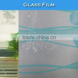 S027 Waterproof Colored Print Adhesive Window Glass Film thumbnail-6