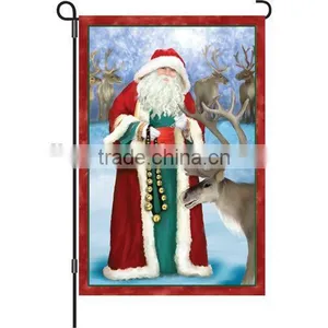 Garden Flag-Father Christmas thumbnail-1