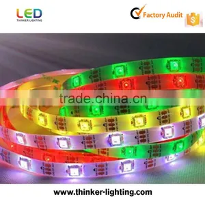 Programmable 300leds/5m Rgb Dream Color Ws2812B ic Flex Led Strip Light thumbnail-2