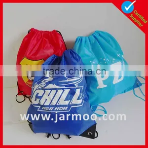 Custom Printed Tesco Calico Drawstring Bags thumbnail-6