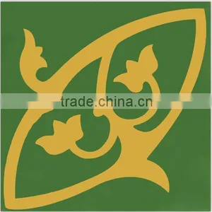 200*200mm Green Color Mexican Ceramic Decorative Floor Tile thumbnail-5