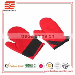 BBQ Grill and Oven Gloves, 932F Extreme Heat Resistant Gloves, Cooking or BBQ Grill Mitts With Lining, High Temperature Woodbur thumbnail-1
