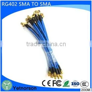 SMA Connector RF Jumper Cable RF Coaxial RG402 Cable With SMA Connector for RG402 Cable Assembly thumbnail-3