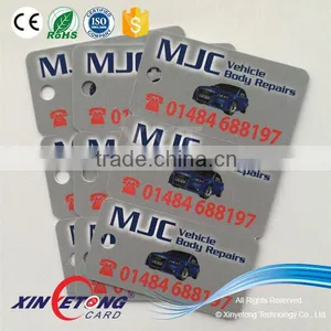 Printed Plastic 3 Up PVC Card Key Tag thumbnail-6