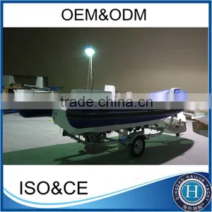 2016 Popular CE Certified Inflatable Rib Boat 520 With Hypalon for Sale thumbnail-5