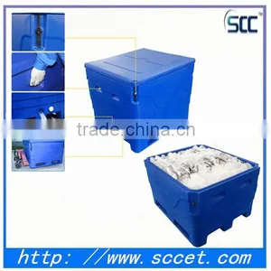 Plastic Insulated Fish Container, 600litre Capacity thumbnail-1