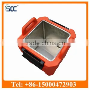 Insulated Soup Bucket With Wheels, Food Grade LLDPE Plastic Soup Container thumbnail-1