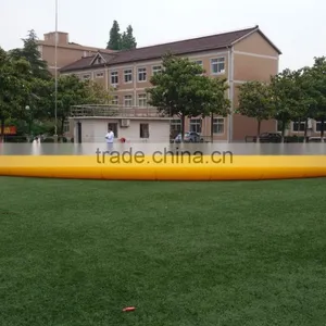 Large 18 Dia Round China Inflatable Pools Yellow for Rental thumbnail-2