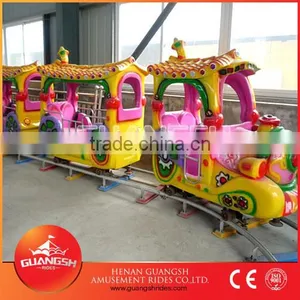 Amusement Park Kids Electric Train for Sale Outdoor Electric Train thumbnail-1