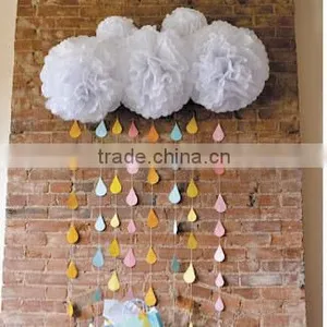 Wholesale Wedding Cake Decoration Wedding Table Decoration Pom Centerpiece thumbnail-4