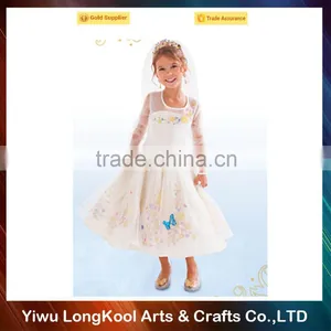 2016 Hot Sale New Design White Princess Tutu Dress Beautiful Girls Dress thumbnail-4