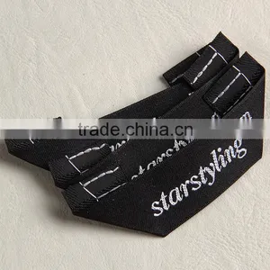 Custom Unique Triangle Folded Weaving Neck Label Size Label for Women's Spring Suit thumbnail-4