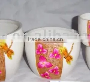 Hand Painted Flowerpot and Planter thumbnail-1