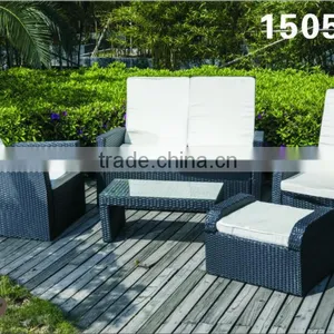 Rattan Outdoor Reclining Chairs Garden High Back Chair thumbnail-1