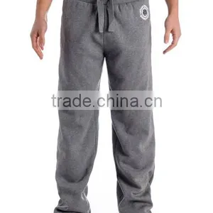 100% Cotton Fleece Mens Track Pants Jogger Pants thumbnail-2