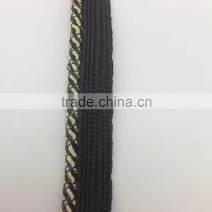 Wholesale Clothing Accessories Black Ribbon Bias Tape/polyester Piping Cord thumbnail-2