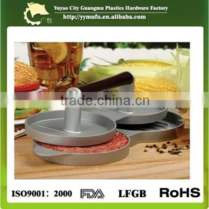 Good Products Are on Sale Aluminum Double Burger Press Set thumbnail-5