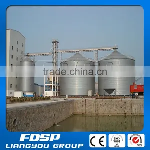 Galvanized Hopper Bottom Corrugated Grain Silo thumbnail-4