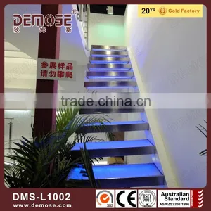 Tempered Glass Panel Led Stair Step Light Used Metal Stairs thumbnail-1