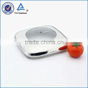 Square Pot Lid With Knob Hole thumbnail-1