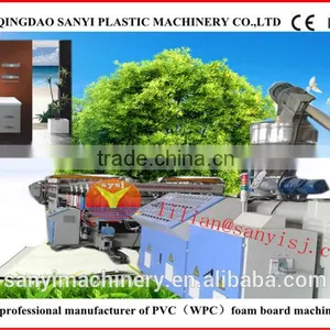 Wood Plastic Composite Production Line/plastic Foaming Sheet Making Machine thumbnail-1