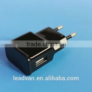 Micro USB Travel Charger EU Plug Black Micro USB Travel Charger thumbnail-1