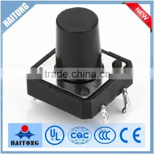 12*12*12 With Black Knob Tact Switch Apply for Electrical Appliance thumbnail-1