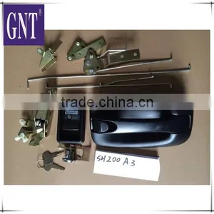 SH200A3 Excavator Cab Door Lock thumbnail-1