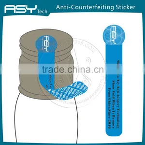Anti-Counterfeit Feature Security Warranty VOID Seal Sticker thumbnail-1