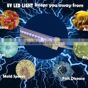 395nm uv Led 365nm 375nm 385nm 10W 20W 25W T8 LED Tube thumbnail-2