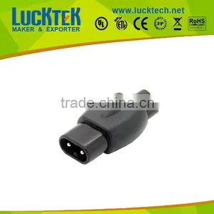 IEC 320 Power Adapter, C5 to C8 Power Adapter Connector thumbnail-1