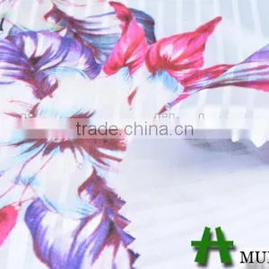 Shaoxing Mulinsen Woven New Design Print Stretch Satin Jacquard Fabric thumbnail-5
