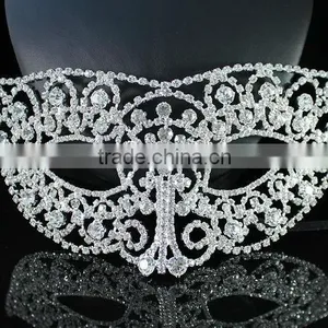 New Arrival Masquerade Party Rhinestone Mask thumbnail-1