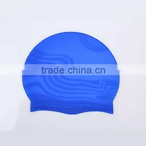2016 Custom Swim Caps no Minimum Printing 100% Silicone Swimming Cap thumbnail-1