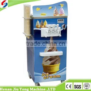 Popular 2+1mixed Flavours Soft Serve Ice Cream Machine thumbnail-1