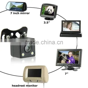 Promotion LCD Display HD Universal Reverse Camera For Cars thumbnail-6