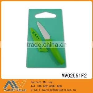 NEW DESIGN HOT SALE PLASTIC CUTTING BOARD WITH S.S KNIFE thumbnail-3