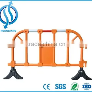 1.5 and 2 Meter Plastic Road Barrier for Road Works/Security Systems Road Traffic Safety Barrier thumbnail-5