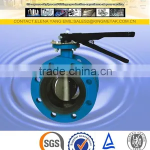 Stainless Steel 2 PC Butterfly Valve DN50 thumbnail-1